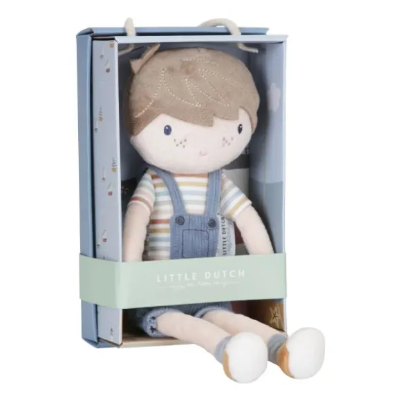 Little Dutch Vintage Sunny Stripes Knuffelpop - Jim - 35 cm