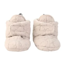 Lodger Folklore Fleece Slofjes Birch 3-6 Mnd