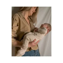 Lodger Knit Slofjes - 0-6 mnd - Birch