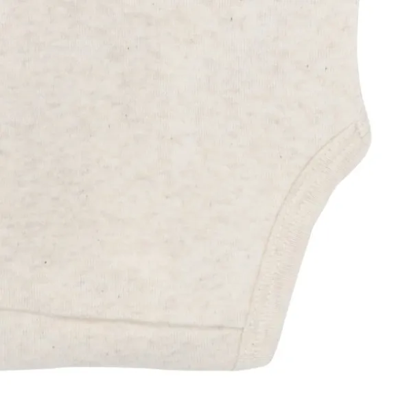 Lodger Melange Romper Korte Mouw - Maat 56 - Birch