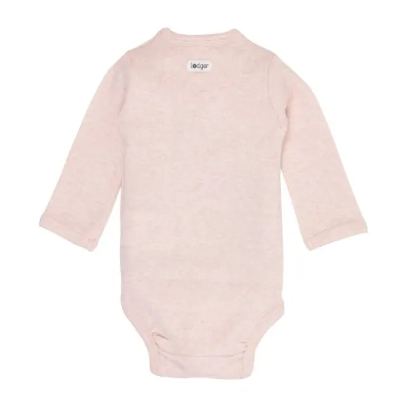 Lodger Melange Romper Lange Mouw - Maat 50 - Tan