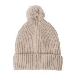 Lodger Mutsje - Merinowol - Beige - 0-3 mnd