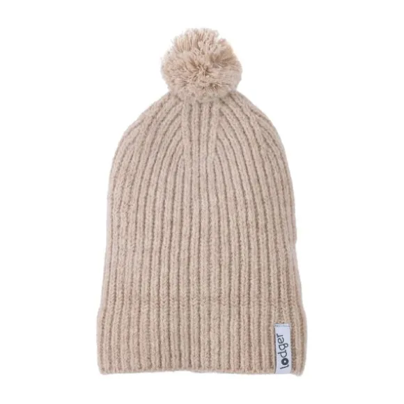 Lodger Mutsje - Merinowol - Beige - 0-3 mnd