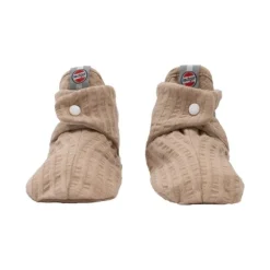 Lodger Seersucker Slofjes - 3-6 Mnd - Beige