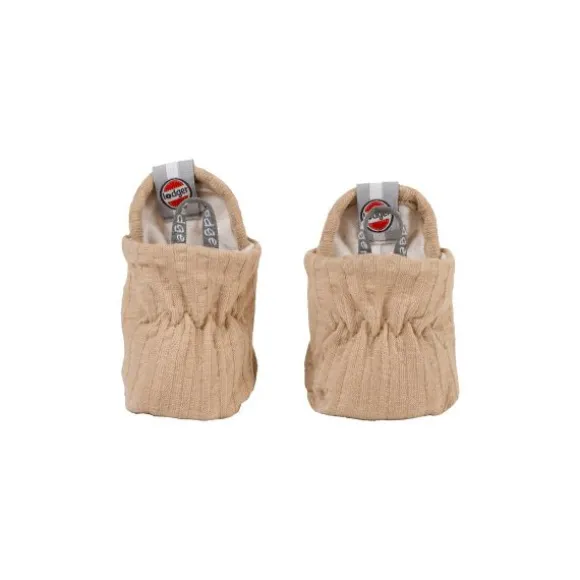 Lodger Seersucker Slofjes - 3-6 Mnd - Beige