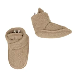 Lodger Slofjes - Teddy Fleece - Beige - 3-6M