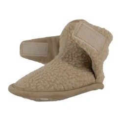 Lodger Slofjes - Teddy Fleece - Beige - 3-6M