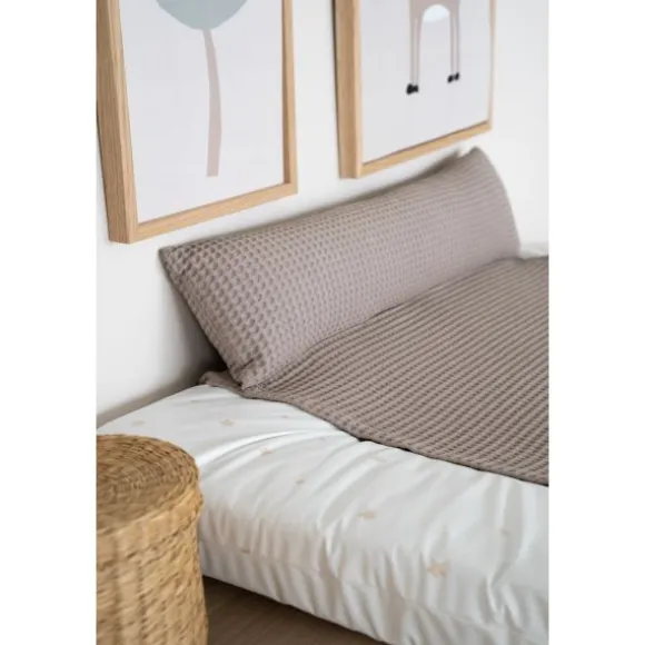 Loop Comfy Hoes voor Waskussen - Waffelpiqué - Seashell - 85x75 cm
