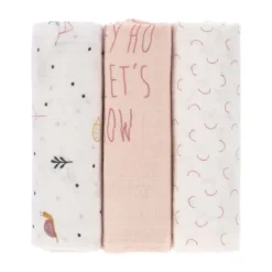 Lässig Garden Explorer Swaddle Snail 3 Stuks