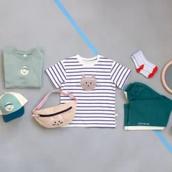 Lässig Kids Heuptasje - Team Cat - Beige