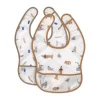Lässig Little Mateys Slabbetjes Royal Blue 6-24 Mnd 2 Stuks