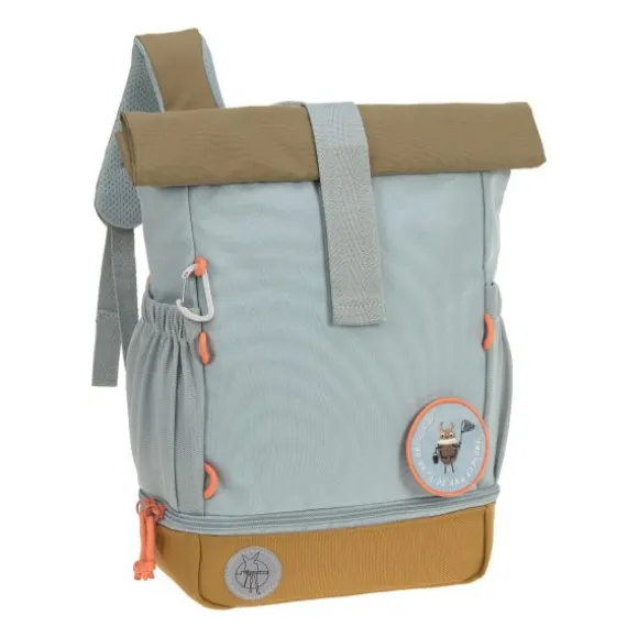 Lässig Rolltop Mini Backpack Nature Light Blue