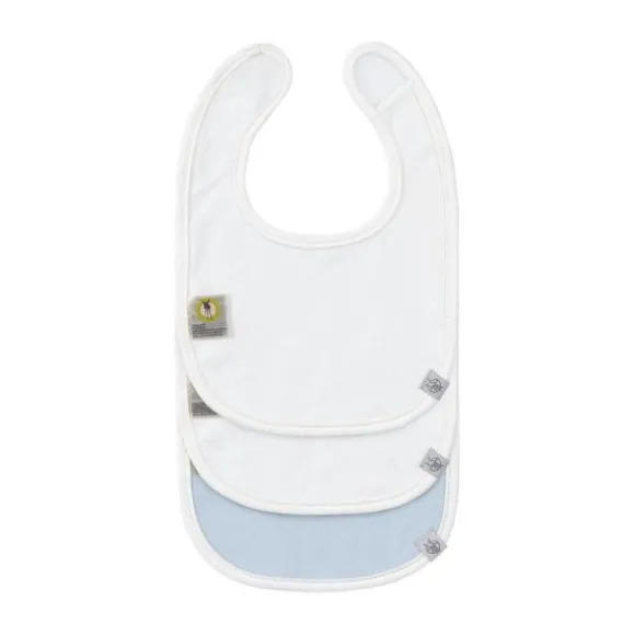 Lässig Slabbetje Newborn 3 Stuks - Happy Fruits - Light Blue