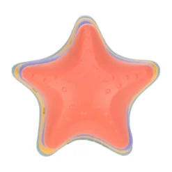 Lässig Starfish Stacking Toy - Pink / Lilac / Yellow / Blue