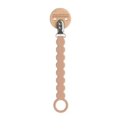 Lässig Tiny Smile Maple Fopspeenhouder - Wood / Silicone