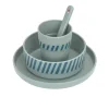 Lässig Tiny Team Dog Dinerset - Groen/Blauw