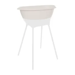 Luma Badje + Badstandaard - Almond/White