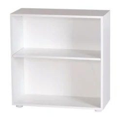 Manis-h Boekenkast 2-Vaks Breed Wit