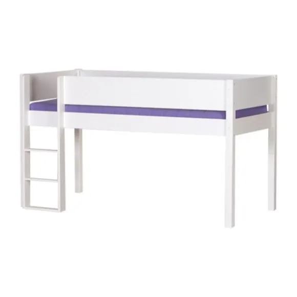 Manis-h Combinatie Halfhoogslaper Met Lattenbodem - FREJ - 90x160 cm
