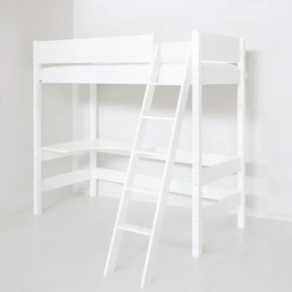 Manis-h GRETE Combi Hoogslaper Met Schuine Ladder - 90 x 200 cm