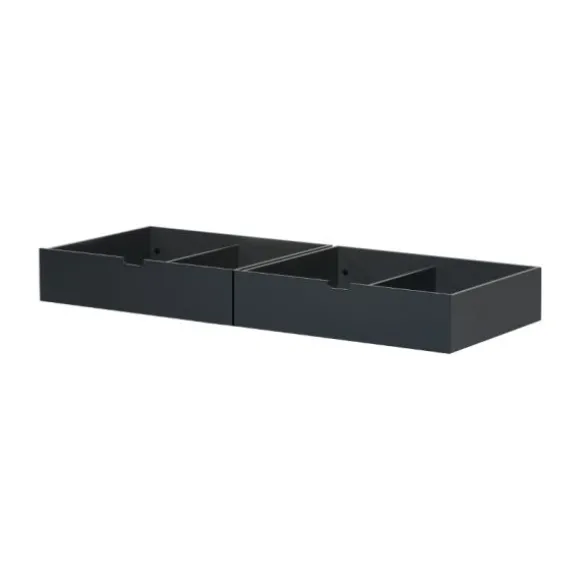 Manis-h Set Opbergladen Antraciet