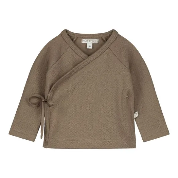 Mats & Merthe Benthe Overslagvest Taupe 3 Mnd