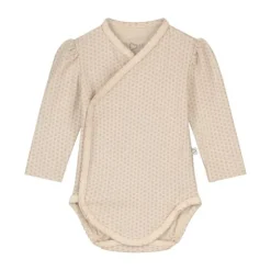 Mats & Merthe Nova Basic Lace Body - Mt. 50/56 - Long Sleeve - Buttermilk Taupe