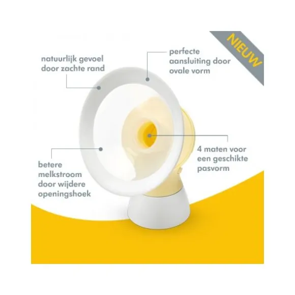 Medela Personal Fit Flex Borstschilden Set S (21 mm)