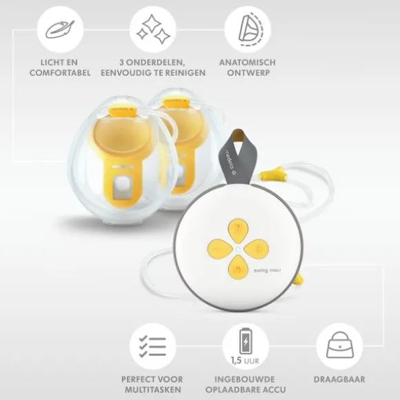 Medela Swing Maxi™ Hands-free Dubbele Elektrische borstkolf
