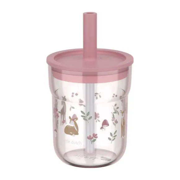 Mepal Little Farm Kinderglas Met Rietje Mio - 250 ml