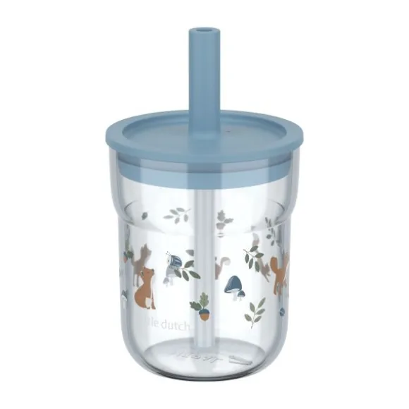 Mepal Little Farm Kinderglas Met Rietje Mio - 250 ml