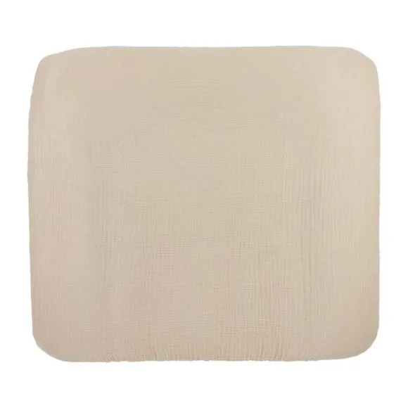 Meyco Aankleedkussenhoes - Pre-Washed - Sand - 85 x 75 cm - Hydrofiel
