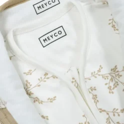 Meyco Baby Branches 4 Seizoenen Slaapzak - Sand