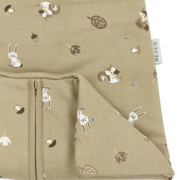 Meyco Baby Forest Animals 4 Seizoenen Slaapzak - Sand