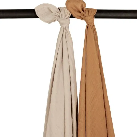 Meyco Baby Hydrofiele Monddoekjes - 3 Stuks - Offwhite/Soft Sand/Taupe