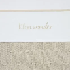 Meyco Baby Klein Wonder Ledikant Laken - 100 x 150 cm - Soft Sand