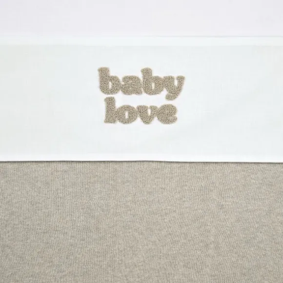 Meyco Baby Love Wieglaken - 100 x 150 cm - Sand Melange