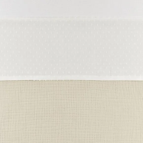 Meyco Baby Plume Wieglaken - 75 x 100 cm - Offwhite
