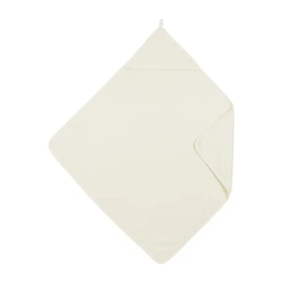 Meyco Baby Popcorn Badcape - 75 x 75 cm - Soft Olive