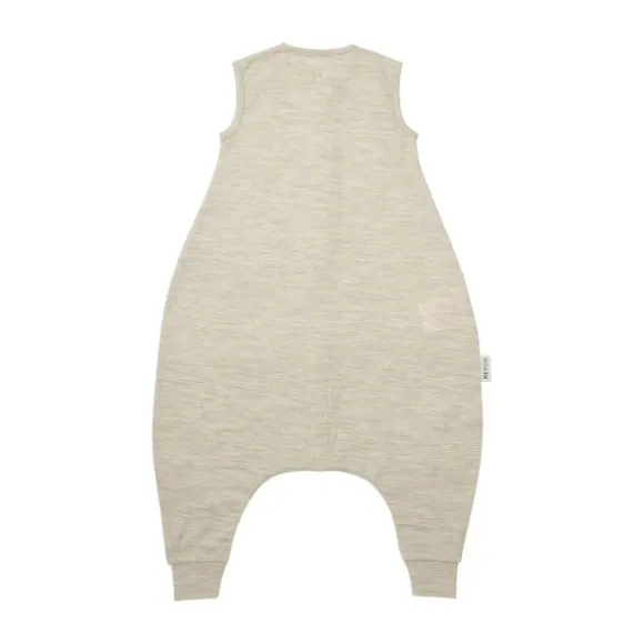 Meyco Baby Slaapzak Jumper - Studio - Merinowol Sand Melange - 92 cm