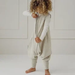 Meyco Baby Slaapzak Jumper - Studio - Merinowol Sand Melange - 92 cm