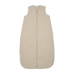 Meyco Baby Uni Baby Slaapzak Gevoerd - 90 cm Pre-Washed hydrofiel - Sand