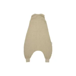 Meyco Baby Uni Zomer Slaapoverall Jumper - 104 cm - Pre-Washed Hydrofiel - Soft Olive