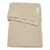 Meyco Baby Waffle Ledikantdeken - 100 x 150 cm - Sand