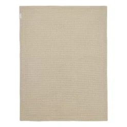 Meyco Baby Waffle Wiegdeken - 75 x 100 cm - Sand