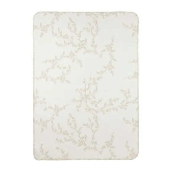 Meyco Branches Ledikantdeken - 100 x 150 cm - Sand