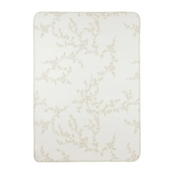 Meyco Branches Wiegdeken - 75 x 100 cm - Sand
