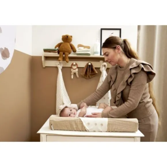 Meyco Hydrofiel Starterset - Dot Stripe - Sand