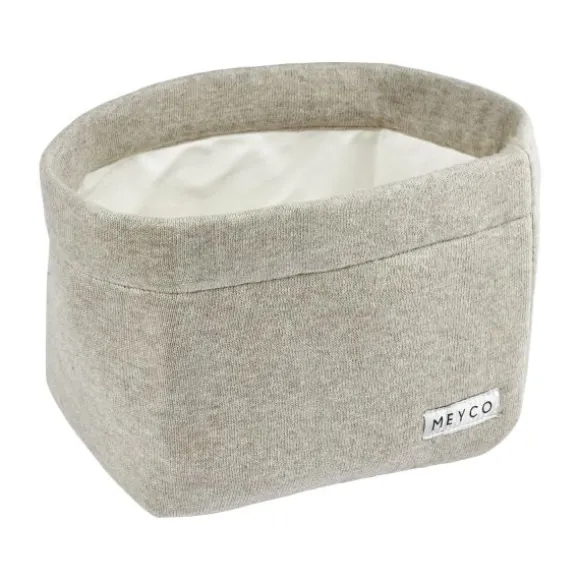 Meyco Knit Basic Commodemandje Small Sand Melange