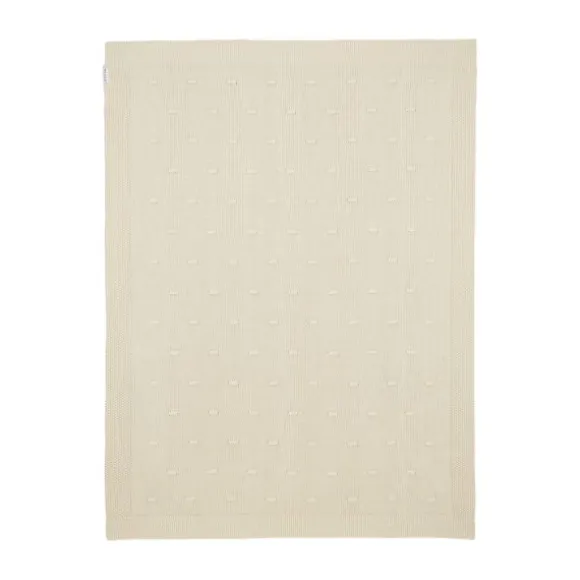 Meyco Ledikantdeken Knots - 100 x 150 cm - Soft Sand